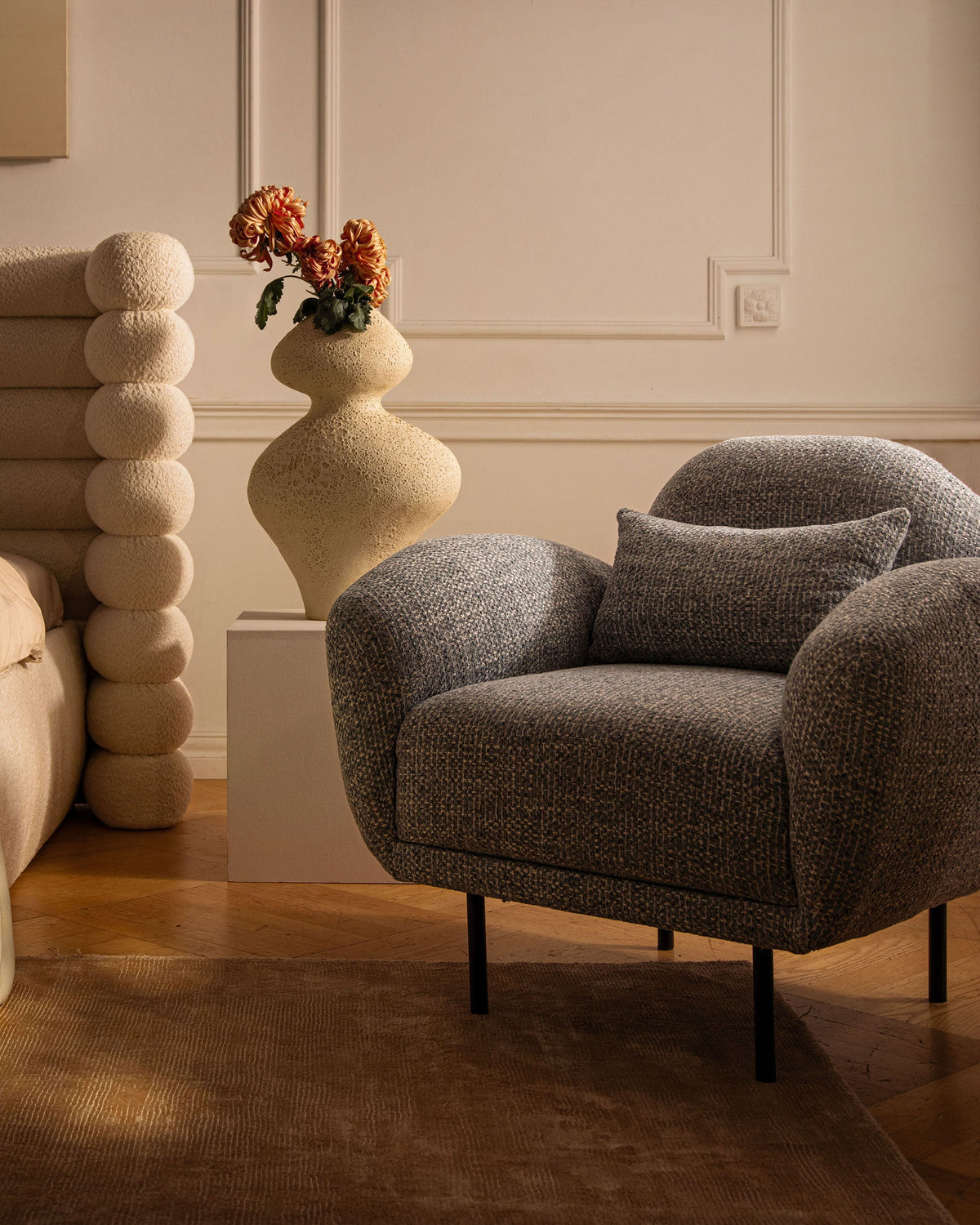 Poppy Divano 2 Posti SILENCIO - Beige chiaro