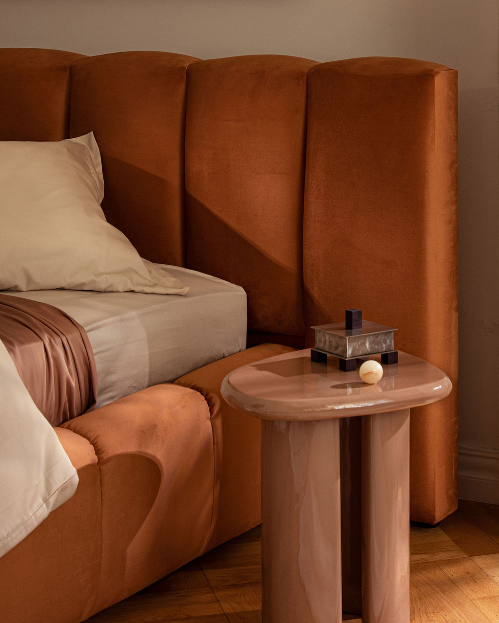Lupine Letto Contenitore Con Testiera Letto Paris - Fangoso