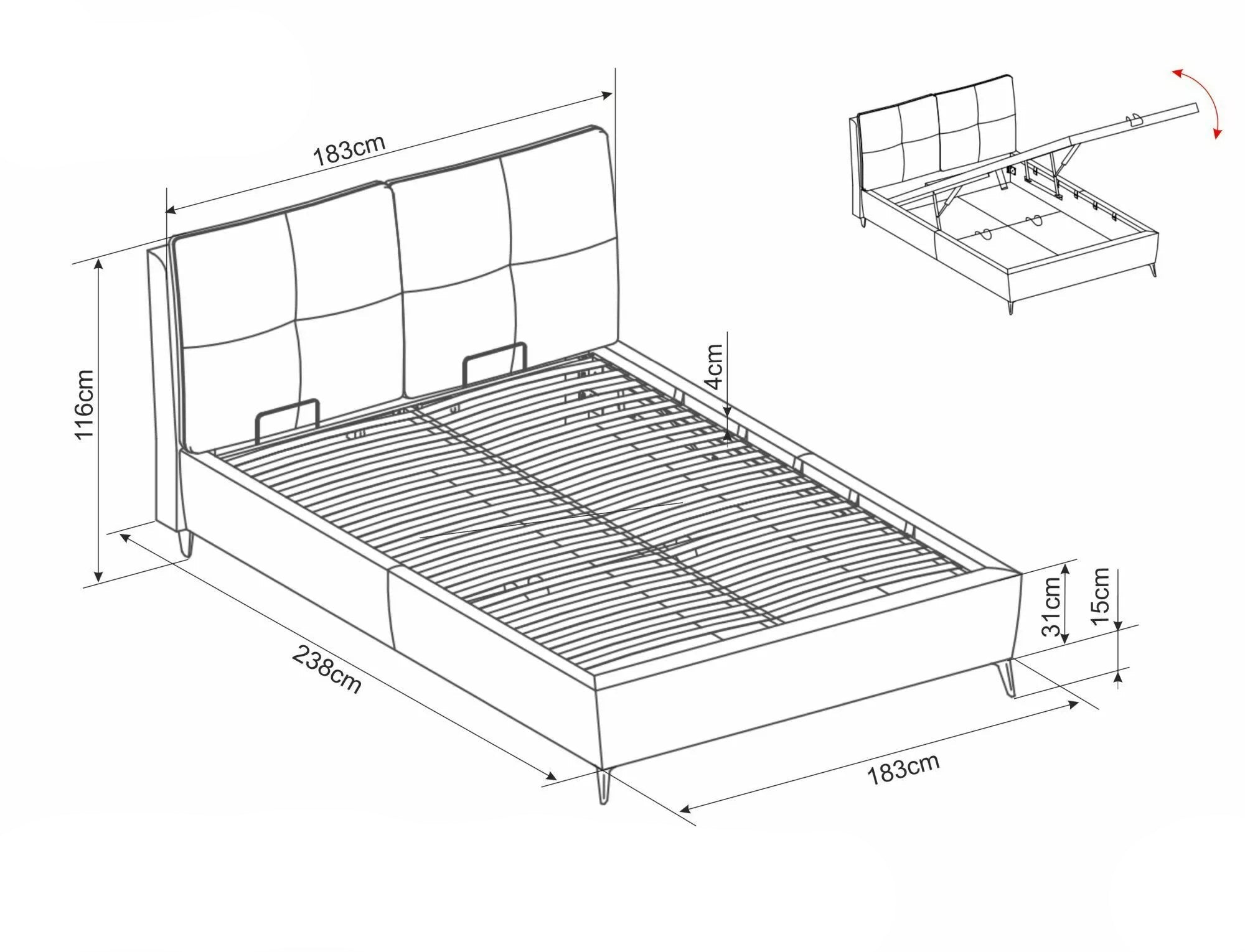 Letto PASADENA